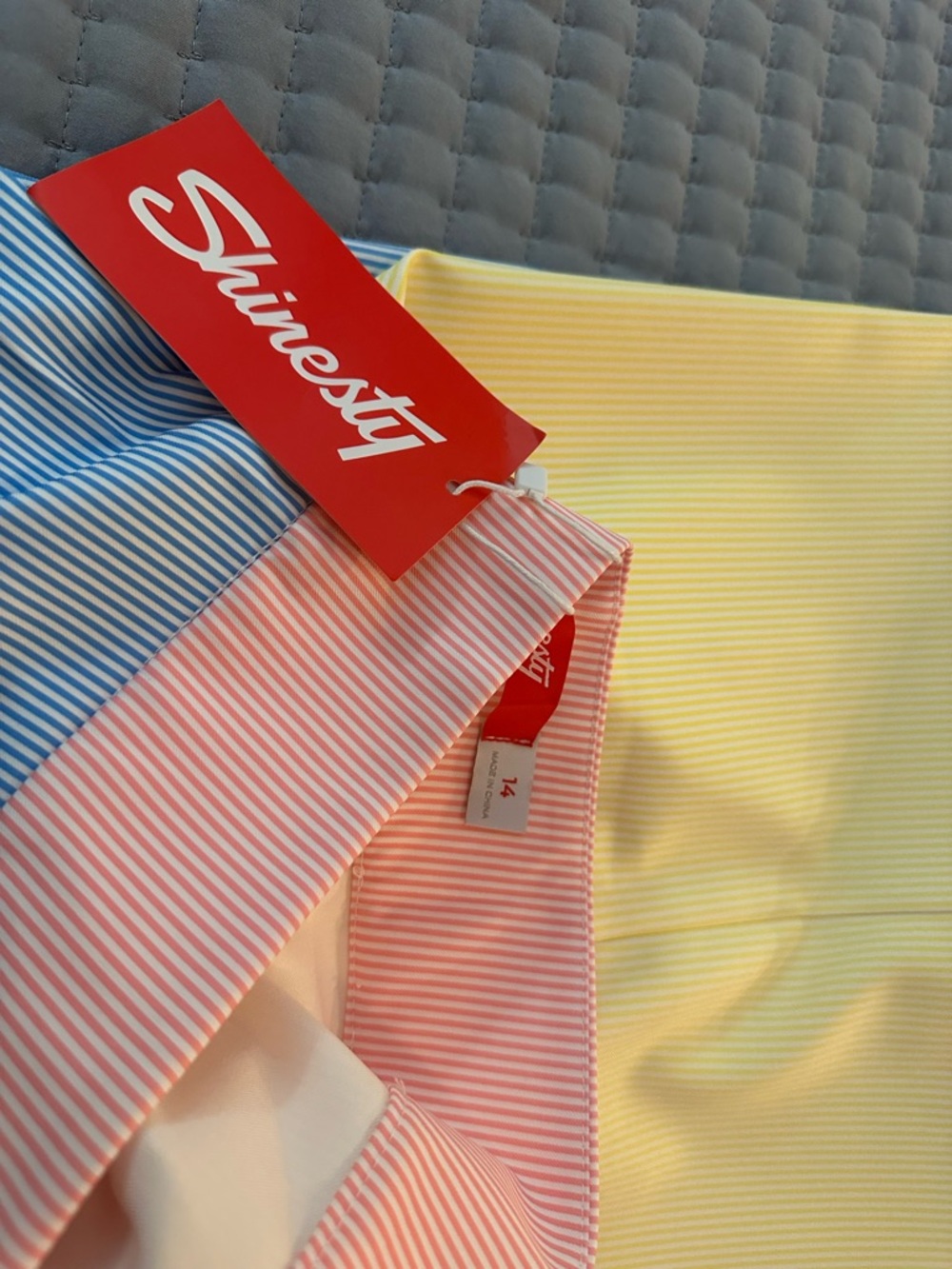 The Ultimate Derby Women’s power suit ~ Color Block pastel Stripe - Picture 6 of 6